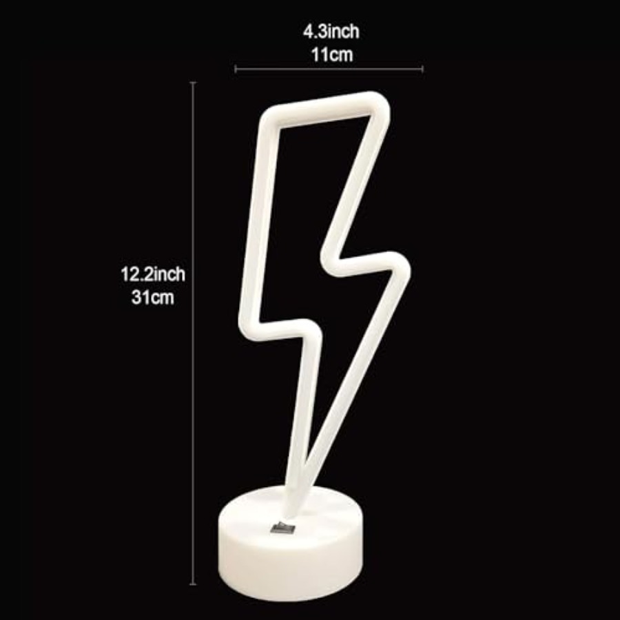 Lightning Bolt Neon Sign With  - đánh giá và giá Led Desk Light Usb