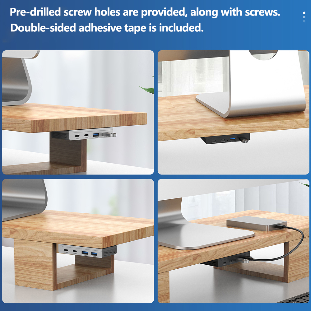 10Gbps USB3.2 Gen2 HUB Desk Ma - đánh giá và giá Desk Setup Mac
