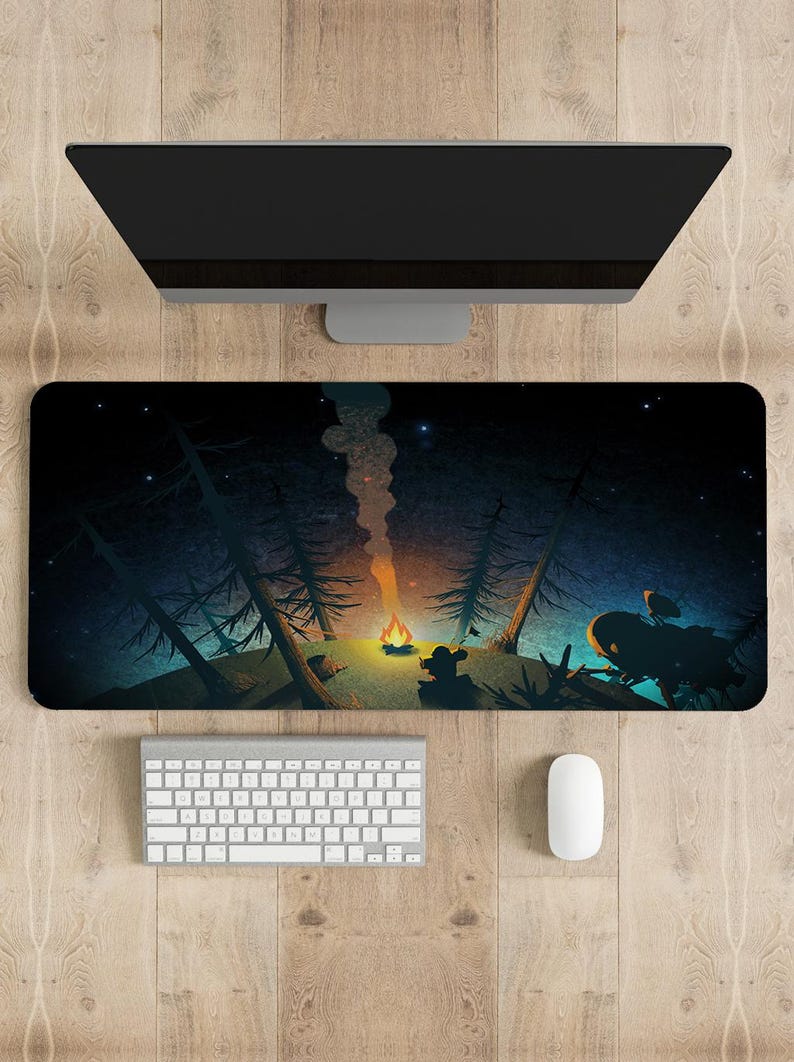 Outer Wilds Mouse Pad Gaming D - đánh giá và giá Desk Setup Rug