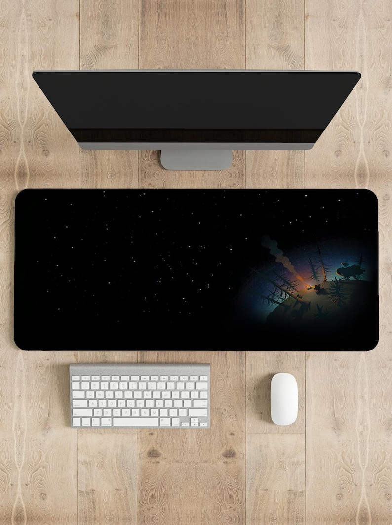 Outer Wilds Mouse Pad Gaming D - đánh giá và giá Desk Setup Rug