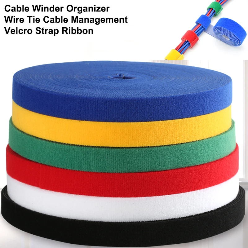 5M DIY Reusable Nylon Cable Ti - đánh giá và giá Cable Velcro Strap