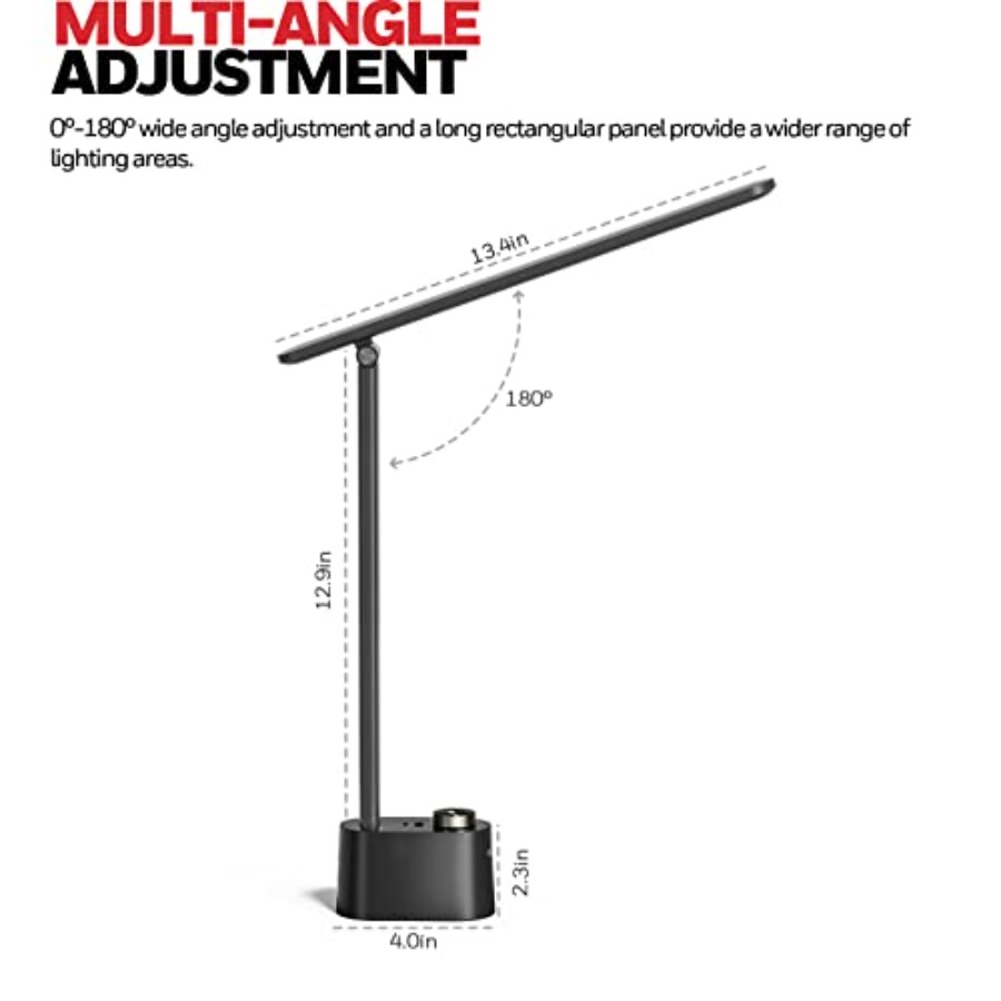 Upgraded LED Desk Lamp - H01 P - đánh giá và giá Led Desk Light Usb