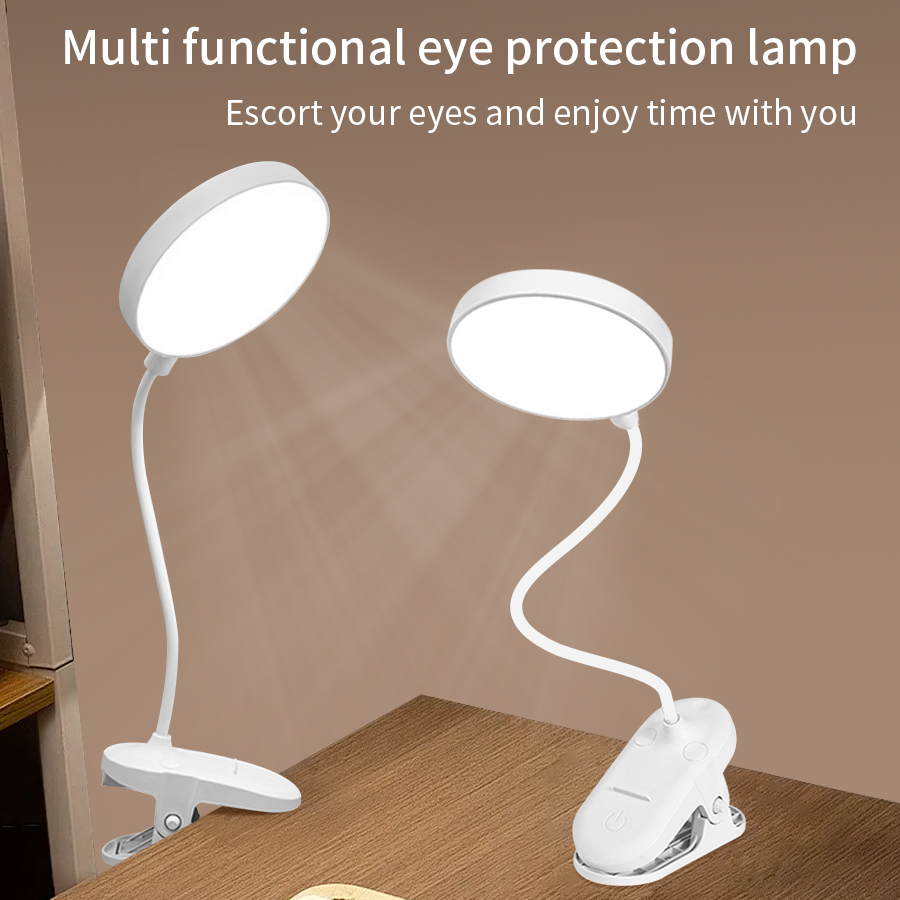 LED Clip Desk Lamp 360° Flexib - đánh giá và giá Led Desk Light Usb