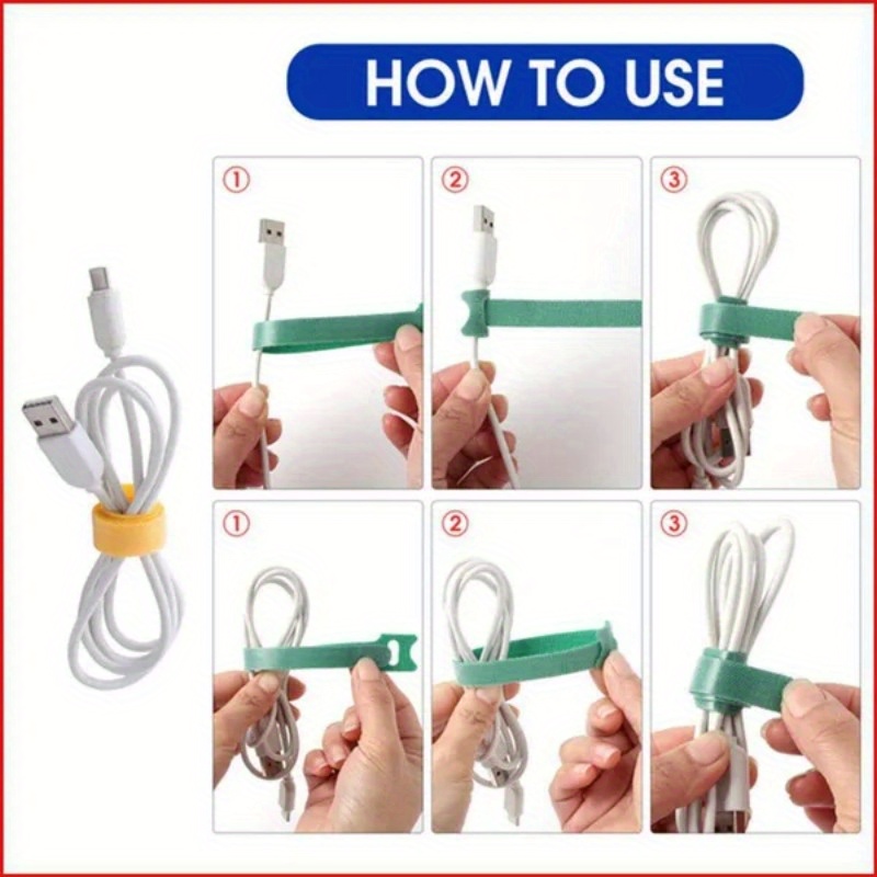 30Pcs Multicolor Reusable Velc - đánh giá và giá Cable Velcro Strap