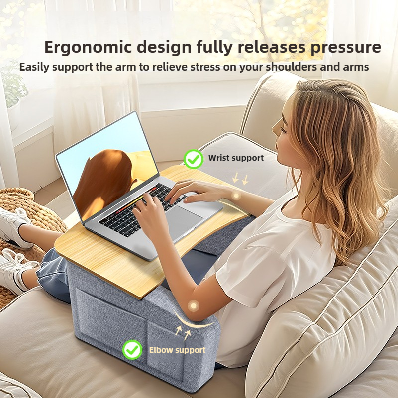Multi-Functional Knee Laptop D - đánh giá và giá Desk Setup Notebook