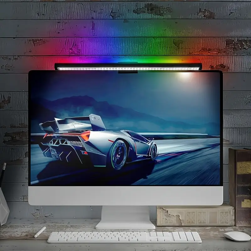 40CM RGB Atmosphere Table Lamp - đánh giá và giá Desk Setup Lamp
