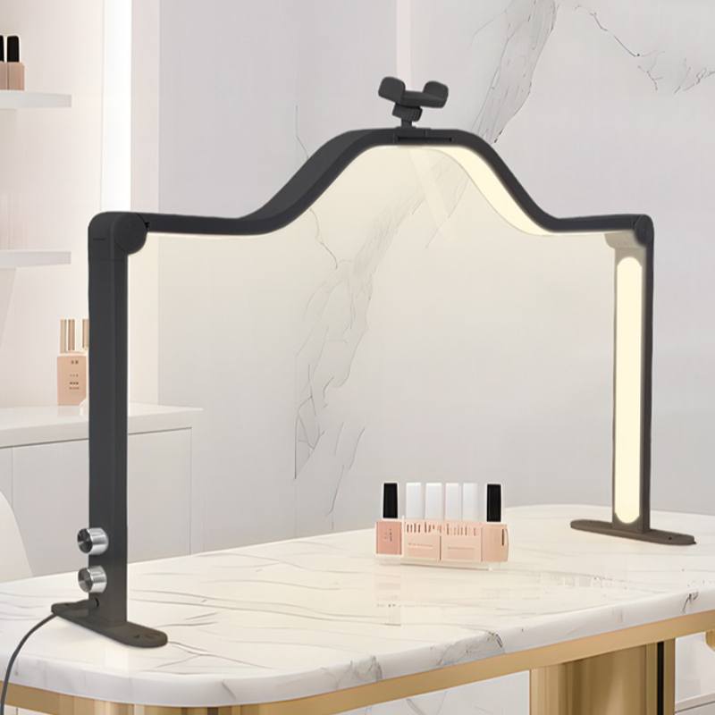 48W Half Moon Nail Lamp Double - đánh giá và giá Desk Setup Lamp