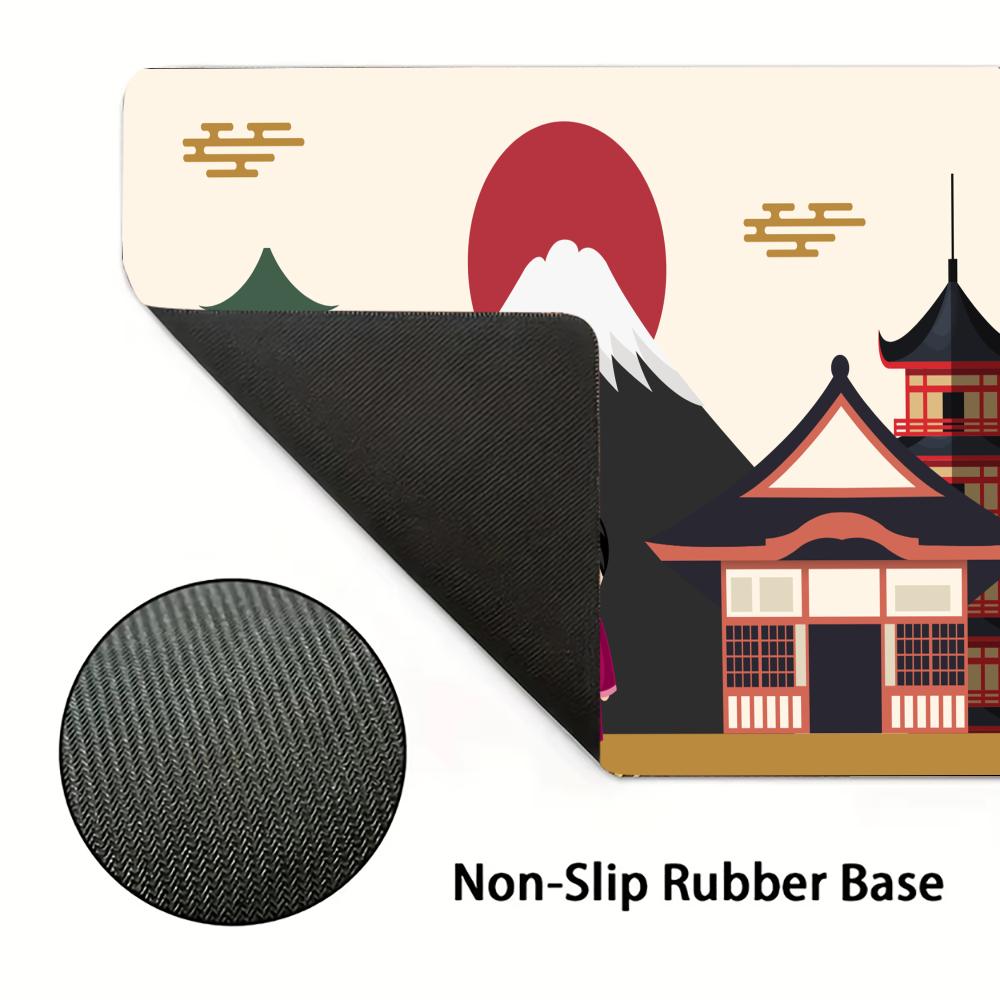 Japanese-style Mouse Pads Pc A - đánh giá và giá Desk Setup Rug