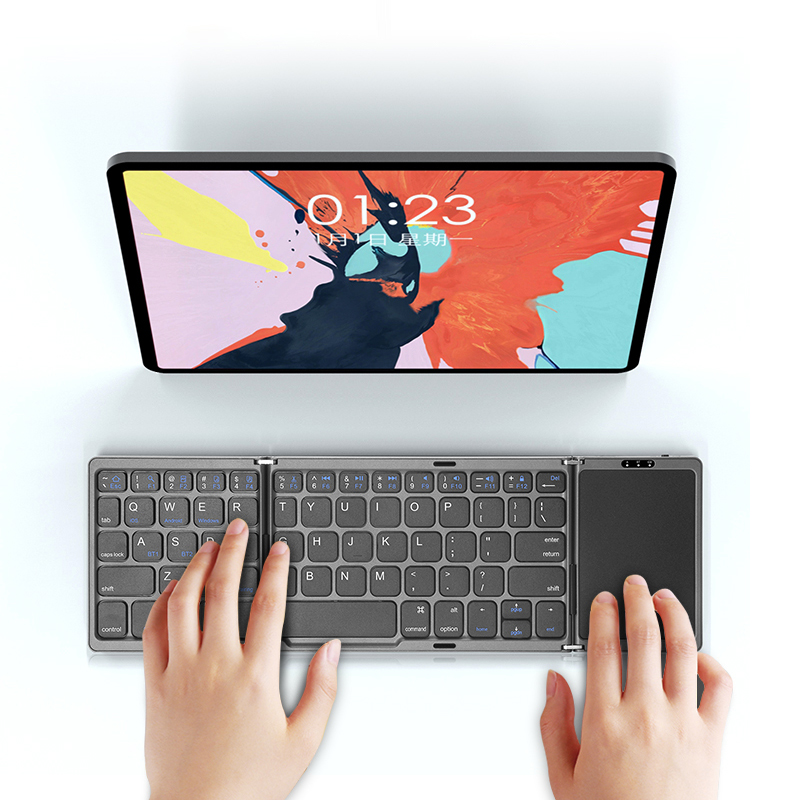 Korean English Mini Portable F - đánh giá và giá Desk Setup Ipad
