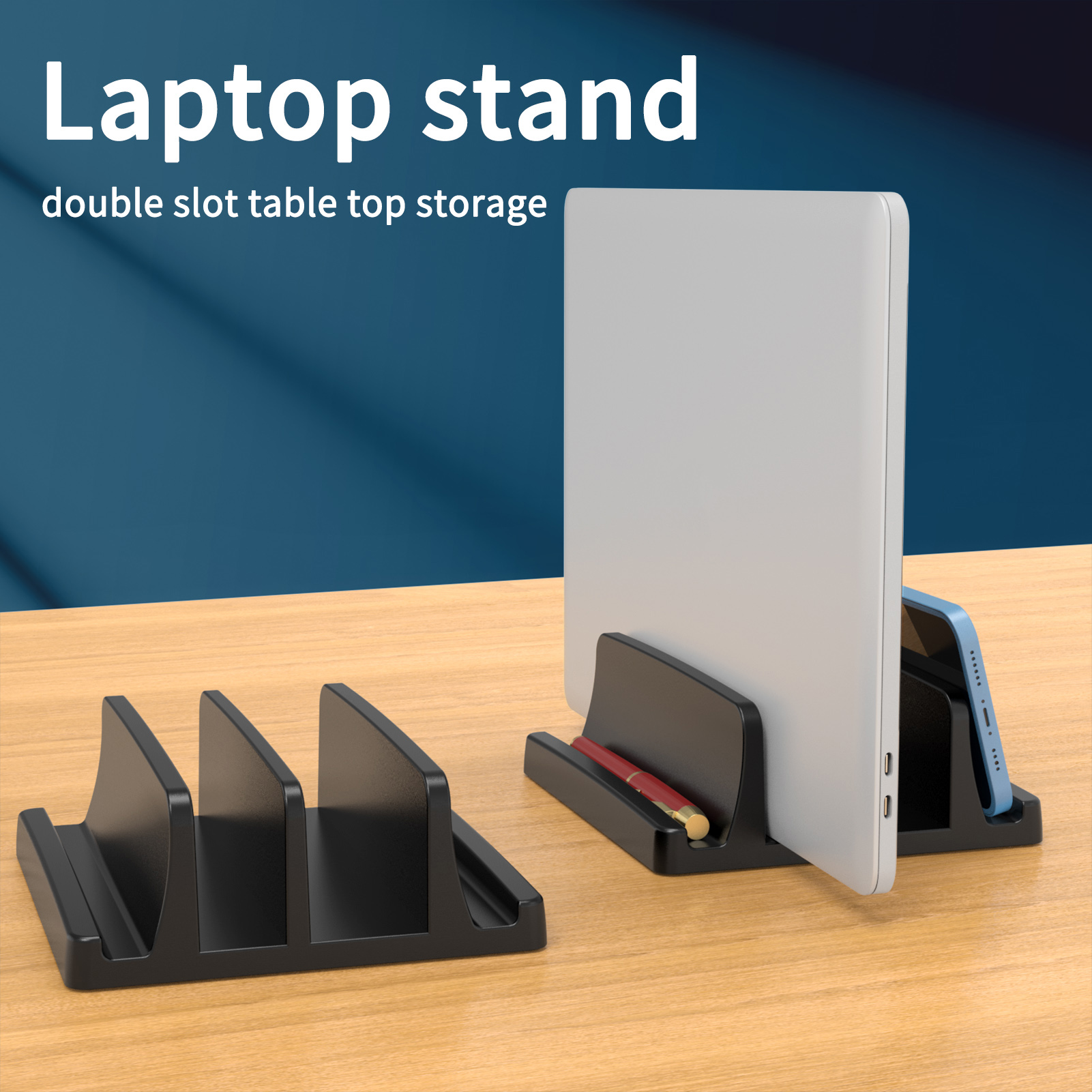 Vertical Laptop Stand for Desk - đánh giá và giá Desk Setup Mac
